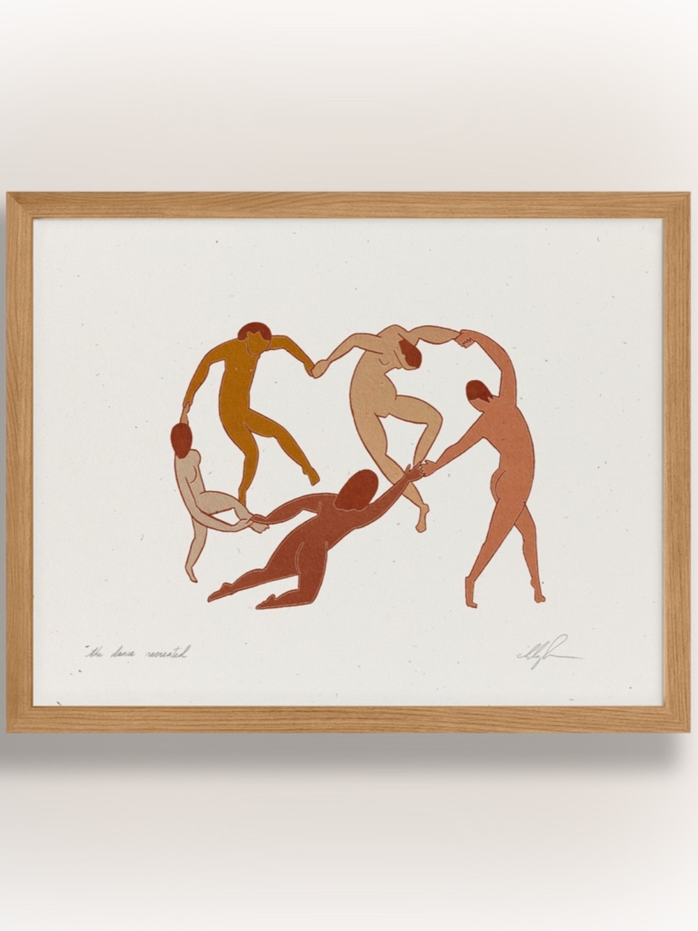 8x10” art print Henri Matisse “The Dance” inspired